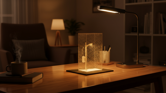 Lampka uliczna „Snowy Night” – dekoracyjna śnieżna latarnia LED, zimowa ozdoba świąteczna